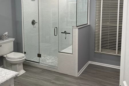 Complete Bathroom Reconfiguration in Wheaton, IL